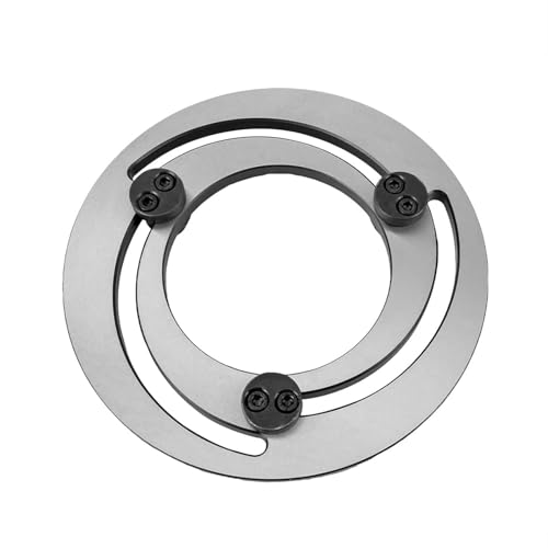 YiAndeli 4-15 Zoll Hydraulisch DREI-Backen-Futter Backen-Bohrring, Stahl Einstellbar Klauenvorrichtung Für CNC-Drehfutter Weiche Aufsatzbacken Bohrungsreparatur Silver,4in YiAndeli 4-15 Zoll Hydraulisch DREI-Backen-Futter Backen-Bohrring, Stahl Einstellbar Klauenvorrichtung Für CNC-Drehfutter Weiche Aufsatzbacken Bohrungsreparatur Silver,4in von YiAndeli