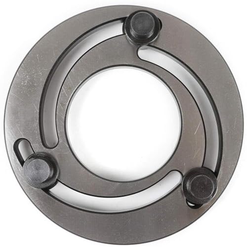 YiAndeli Hydraulisch DREI-Backen-Futter, 4-15 Zoll Stahl Weiche Backe Oben Bohrungsring Einstellbar Für CNC-Drehfutter Bohrungsreparatur Klauenvorrichtung Silver,4in YiAndeli Hydraulisch DREI-Backen-Futter, 4-15 Zoll Stahl Weiche Backe Oben Bohrungsring Einstellbar Für CNC-Drehfutter Bohrungsreparatur Klauenvorrichtung Silver,4in von YiAndeli