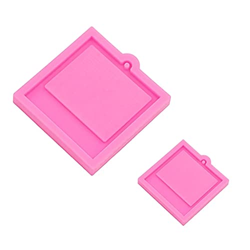 1 Set Handicrafts Schmuck Halskette Ohrringe Gussform Fotorahmen Schlüsselbund Harzform Für Schlüsselkettenharzguss Mol von YiNLuax