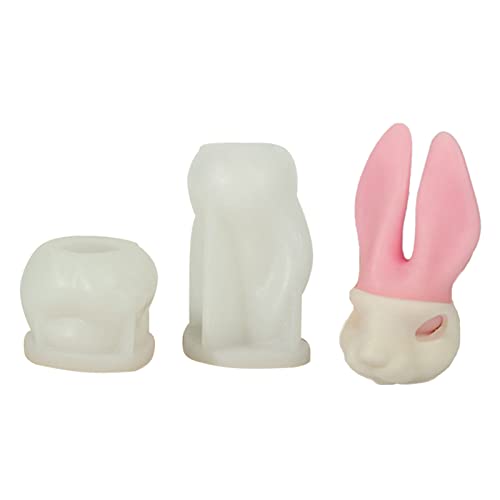 1 Set Tierformen aus Silikon für Seife, Gips, Schokolade, Kuchen, Fondant, Dekoration, Harzgussform von YiNLuax