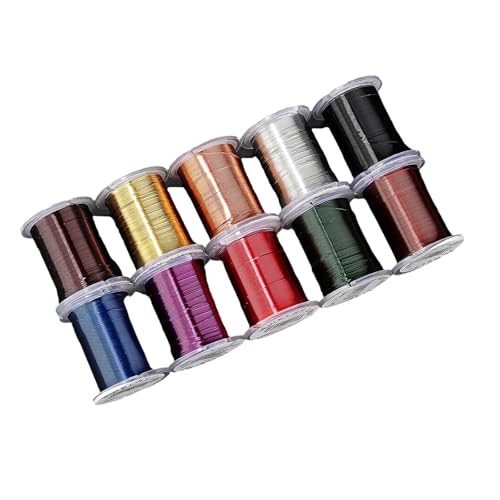 10 Farbige Dehnbare Perlenfäden Hautfreundliche Schmuckkabel Für Halsketten Armbänder Und Künstler Basteln Flexible Perlenfaden 10 Farbige Dehnbare Perlenfäden Hautfreundliche Schmuckkabel Für Halsketten Armbänder Und Künstler Basteln Flexible Perlenfaden von YiNLuax