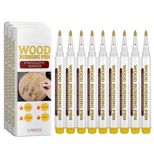 3/9 Stücke/Set Scorch Stift Holz Brennmarker Holz Brennstift Burn For Craft Project Project 3/9 Stücke/Set Scorch Stift Holz Brennmarker Holz Brennstift Burn For Craft Project Project von YiNLuax