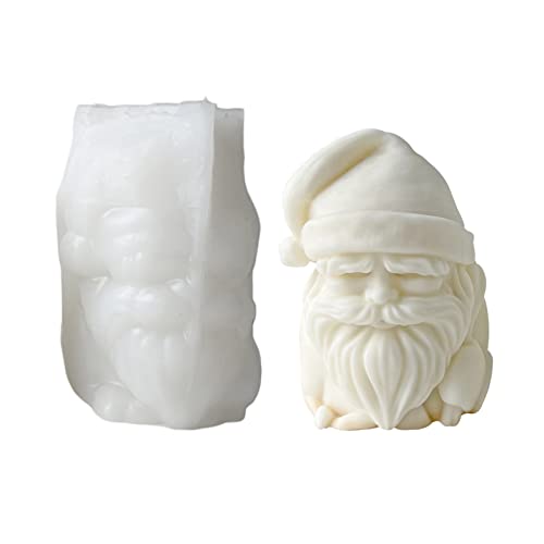 3D-Weihnachtsmann-Silikonform für die Herstellung von Harz-Form für Seife 3D-Weihnachtsmann-Silikonform für die Herstellung von Harz-Form für Seife von YiNLuax