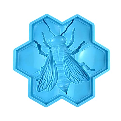 3d Biene Silikonformen Bienenblüten Harzform Für Epoxidwallungswandgehänge Schlafzimmer Kunsthandwerk Home Dekoration von YiNLuax