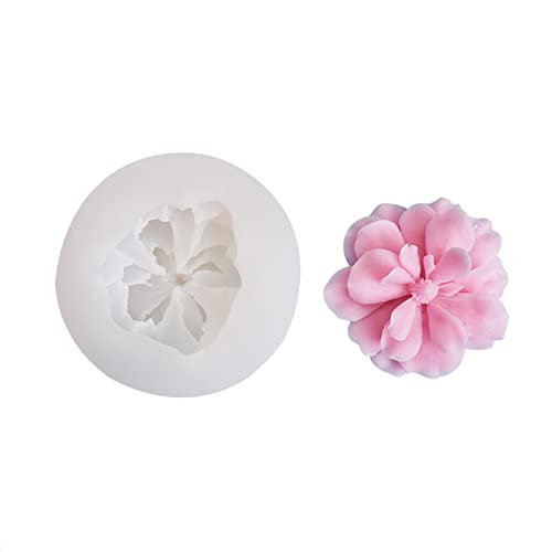 Camellia Kuchen Silikonform Manuelles Desktop Gypsum Epoxidharz Aromath Kerzenform Für Wohndekorationen von YiNLuax