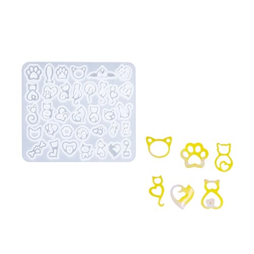 Entdecken Sie Kreative Ohrring Designs Mit Katzen Silikonform Tragbare Dekoration Für Handwerk Schmuckprojekte Lieferungen Home Crafting Ohrring Set von YiNLuax