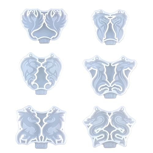 Geometrische Ohrring-Epoxidharz-Formen, Silikonform, Gepäckanhänger, Gießformen mit Loch zur Herstellung Geometrische Ohrring-Epoxidharz-Formen, Silikonform, Gepäckanhänger, Gießformen mit Loch zur Herstellung von YiNLuax