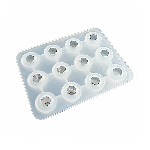 Harzform mit 12 Schlitzen, Kürbisform, Anhänger, Silikonformen für Epoxidharz, Gießen, Schmuckwerkzeug für Halskette, Schlüsselanhänger Harzform mit 12 Schlitzen, Kürbisform, Anhänger, Silikonformen für Epoxidharz, Gießen, Schmuckwerkzeug für Halskette, Schlüsselanhänger von YiNLuax