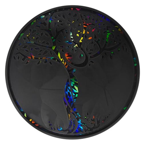 Holographische Baumdekoration Silikonform Tisch Ornament Werkzeug Epoxidharz Schimmelhandwerk Herstellung Vorlieferungen Nicht Stick von YiNLuax