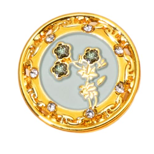 Kleidung Hohl Blumennähknopf Runder Metallknopf Für Männer Frauen Strickjacken Hemdmantel Uniform Hemd Kleid Kleidung Hohl Blumennähknopf Runder Metallknopf Für Männer Frauen Strickjacken Hemdmantel Uniform Hemd Kleid von YiNLuax