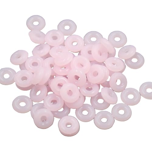 Packung 100 Stopper Ringe Silikon Abstandshalterringe Schmuck Machen Zubehör Easy Fadenringe Handgefertigte Zubehör Packung 100 Stopper Ringe Silikon Abstandshalterringe Schmuck Machen Zubehör Easy Fadenringe Handgefertigte Zubehör von YiNLuax