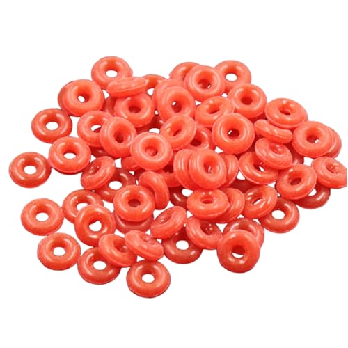 Packung 100 Stopper Ringe Silikon Abstandshalterringe Schmuck Machen Zubehör Easy Fadenringe Handgefertigte Zubehör Packung 100 Stopper Ringe Silikon Abstandshalterringe Schmuck Machen Zubehör Easy Fadenringe Handgefertigte Zubehör von YiNLuax