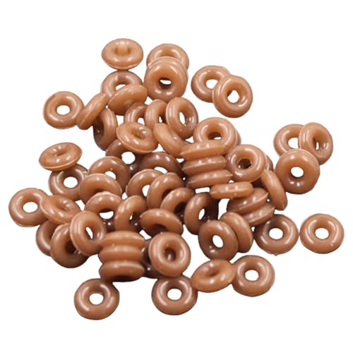 Packung 100 Stopper Ringe Silikon Abstandshalterringe Schmuck Machen Zubehör Easy Fadenringe Handgefertigte Zubehör Packung 100 Stopper Ringe Silikon Abstandshalterringe Schmuck Machen Zubehör Easy Fadenringe Handgefertigte Zubehör von YiNLuax