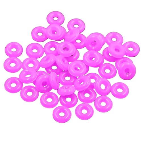Packung 100 Stopper Ringe Silikon Abstandshalterringe Schmuck Machen Zubehör Easy Fadenringe Handgefertigte Zubehör Packung 100 Stopper Ringe Silikon Abstandshalterringe Schmuck Machen Zubehör Easy Fadenringe Handgefertigte Zubehör von YiNLuax