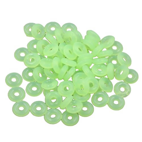 Packung 100 Stopper Ringe Silikon Abstandshalterringe Schmuck Machen Zubehör Easy Fadenringe Handgefertigte Zubehör Packung 100 Stopper Ringe Silikon Abstandshalterringe Schmuck Machen Zubehör Easy Fadenringe Handgefertigte Zubehör von YiNLuax