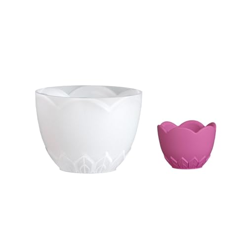 Praktische Silikonkerzenglasform Mit Blattmusterharz Schmuckschachtel Formen Für Handwerk Und Geschenkherstellung Von Harzgussform Für Home Decors von YiNLuax
