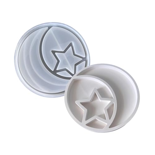 Robuster Stern Und Mond Silikonform Roundschale Hauszubehör Für Die Herstellung Von Vorräten Und Kreative Aufbewahrungslösung Robuster Stern Und Mond Silikonform Roundschale Hauszubehör Für Die Herstellung Von Vorräten Und Kreative Aufbewahrungslösung von YiNLuax