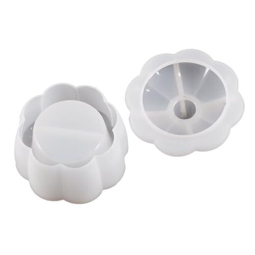 Silikon-Schmuckkästchen, Epoxidharz-Formen, Blumenform, Aufbewahrungsbehälter, geeignet für Aufbewahrungsbehälter Silikon-Schmuckkästchen, Epoxidharz-Formen, Blumenform, Aufbewahrungsbehälter, geeignet für Aufbewahrungsbehälter von YiNLuax
