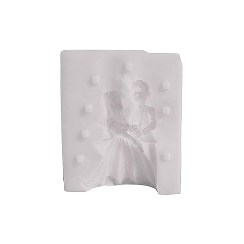 Silikonform für Hochzeiten, Epoxidharz, Braut, Bräutigam, Duft, Gips, Gips von YiNLuax