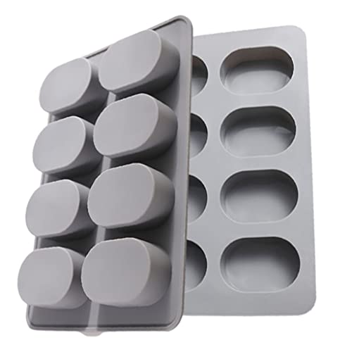 Silikonform mit 8 Mulden, oval, natürlich, handgefertigt, Seife, Steinform, Epoxidharz, Fondant Silikonform mit 8 Mulden, oval, natürlich, handgefertigt, Seife, Steinform, Epoxidharz, Fondant von YiNLuax