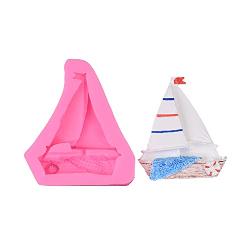 Silikonform zur Herstellung von Anker, Segelboot, Epoxid-Gussform für handgefertigte Hochzeitsornamente Silikonform zur Herstellung von Anker, Segelboot, Epoxid-Gussform für handgefertigte Hochzeitsornamente von YiNLuax