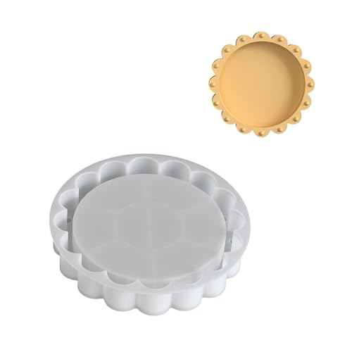 Silikonschmuckschale Schimmelpilzform Für Handgefertigtes Harzhandwerk Mit Spitzenperlen Design Von Harzperlen Vorlage von YiNLuax