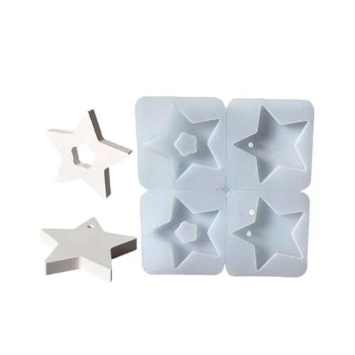 Silikonsternformform Für Handwerksherstellung Und Festliche Ornament Design Gips Auto Anhänger Wiederverwendbares Silikon Anhänger Silikonsternformform Für Handwerksherstellung Und Festliche Ornament Design Gips Auto Anhänger Wiederverwendbares Silikon Anhänger von YiNLuax