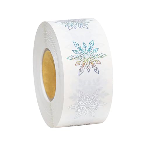 Weihnachtslabel Clear Scrapbooking Sticker Geschenk Schneeflocken Für Kartenbox Handwerk Dekoration Clear Scrapbooking Snowflake Für Kartenbox von YiNLuax