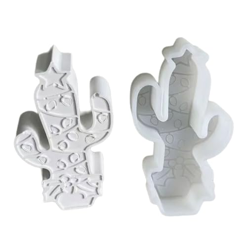 Weihnachtsmann-Silikonformen für Auto, Epoxidharz, Gips, Ornamente, Backformen, Bastelbedarf von YiNLuax