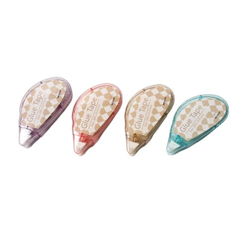 YiNLuax 4pcs Scrapbook Adhäsive Punkt 8mmx8m Clear Adhesive Roller Doppelseite Klebeband Läufer Für Scrapbooking Kartenherstellung Der Klebstoffrolle Für Fotoalbum YiNLuax 4pcs Scrapbook Adhäsive Punkt 8mmx8m Clear Adhesive Roller Doppelseite Klebeband Läufer Für Scrapbooking Kartenherstellung Der Klebstoffrolle Für Fotoalbum von YiNLuax