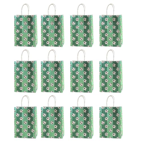 YiNLuax Fußball Süßigkeiten Taschen Für Kinderpackungen Von 12 Fußballparty Papiertüten Kinder Geburtstagsfeier Kraft Tasche Goodie Bags Party Gunst YiNLuax Fußball Süßigkeiten Taschen Für Kinderpackungen Von 12 Fußballparty Papiertüten Kinder Geburtstagsfeier Kraft Tasche Goodie Bags Party Gunst von YiNLuax