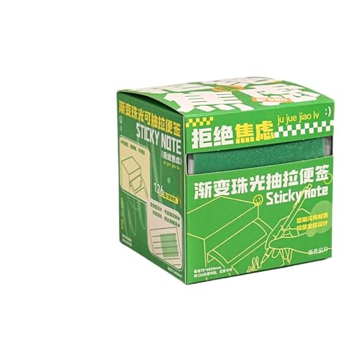 YiNLuax Haftnotizen zum Herausziehen, 126 Blatt, herausziehbare Schreibnotizen, Papier, kleine klare Notiz YiNLuax Haftnotizen zum Herausziehen, 126 Blatt, herausziehbare Schreibnotizen, Papier, kleine klare Notiz von YiNLuax