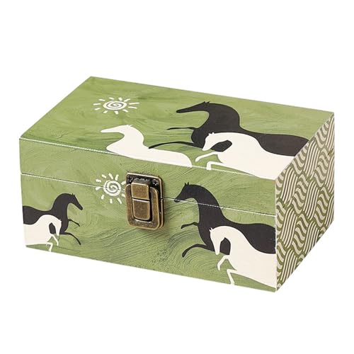 YiNLuax Holzschmuck Aufbewahrungsbox Kleines Design Mit Verschluss Darstellung Von Organisatoren Perfekt Für Ohrringe Halsketten Ringe Organisatoren YiNLuax Holzschmuck Aufbewahrungsbox Kleines Design Mit Verschluss Darstellung Von Organisatoren Perfekt Für Ohrringe Halsketten Ringe Organisatoren von YiNLuax