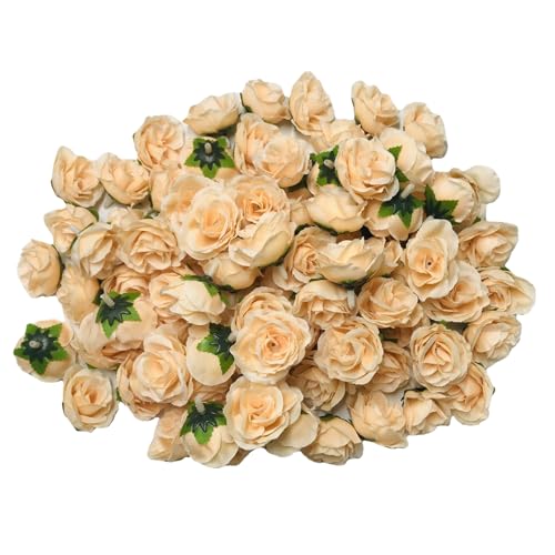 YiNLuax Künstliche Rosenköpfe, 3,8 cm, für Bastelarbeiten, Hochzeiten, Tischdekoration, Brautpartys, Heimdekoration, Blumenarrangements, 200 Stück YiNLuax Künstliche Rosenköpfe, 3,8 cm, für Bastelarbeiten, Hochzeiten, Tischdekoration, Brautpartys, Heimdekoration, Blumenarrangements, 200 Stück von YiNLuax