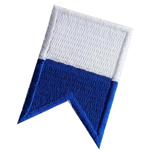 YiNLuax Scubas Diver Down Down Sticked Patches Taucher Diver Flags Praktische Flaggen Flecken Eisen Auf Tauchtauchschiffa Gesticktes Eisen Auf Dem Abzeichen Für Den Menschen von YiNLuax