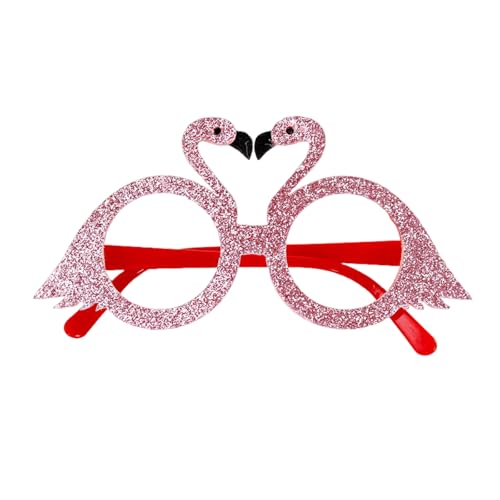 YiNLuax Strandthema Brille Mit Schönen Lustigen Rahmen Plastik Brillen Für Musikfestival Essential Photography Props Party Supply Party Accessoires von YiNLuax