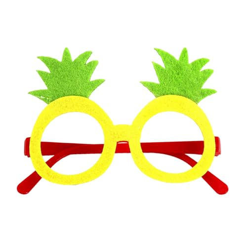 YiNLuax Strandthema Brille Mit Schönen Lustigen Rahmen Plastik Brillen Für Musikfestival Essential Photography Props Party Supply Party Accessoires von YiNLuax