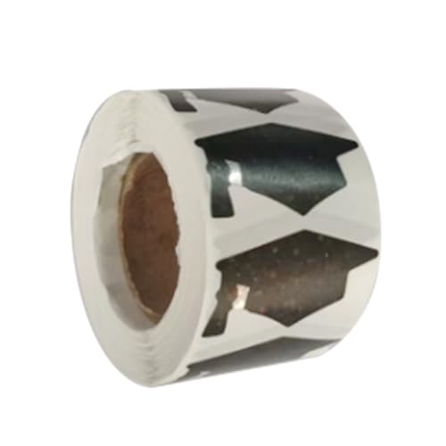 500pcs Glitzernder Abschlusshut Aufkleber 30x15mm Kleberdichtetiketten Dichtungsaufkleber Für Die Dichtungsumhüllungskartenverpackung von YiQinzcxg