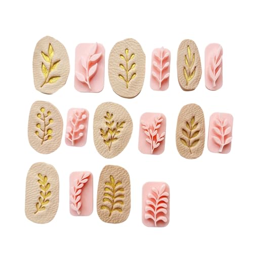 8pcs Weiche Tonblattform Zubehörformen Für Handwerksohrringe Die Für Anfänger Und Professionelle Geeignet Sind 8pcs Weiche Tonblattform Zubehörformen Für Handwerksohrringe Die Für Anfänger Und Professionelle Geeignet Sind von YiQinzcxg
