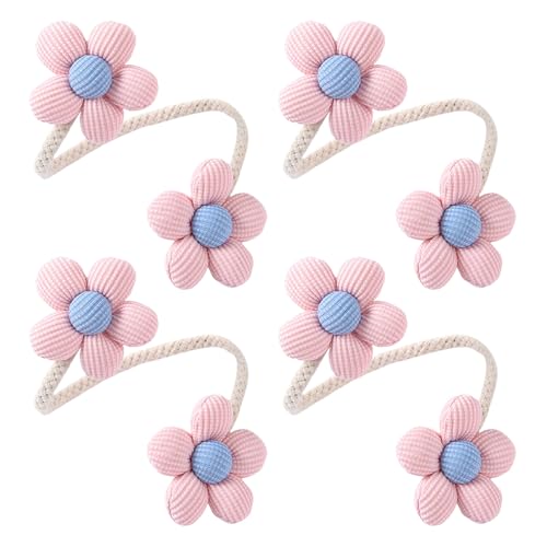 YiQinzcxg Pack Metallseil Fenster Gardinen Halteklammern Bunte Blumen Vorhang Raffhalter Für Schlafzimmer Kinderzimmer Kinderzimmer von YiQinzcxg