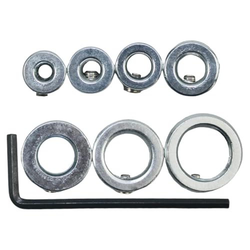 Packung Von 7 Holzkastzstoff Einstellbaren Tiefenbeschränkungen Halsbärern Controller Für 3-12 Mm Bohrbits Mehrerer Lochstopper Werkzeug Holz Und Kunststoffbohrtiefe Werkzeug Packung Von 7 Holzkastzstoff Einstellbaren Tiefenbeschränkungen Halsbärern Controller Für 3-12 Mm Bohrbits Mehrerer Lochstopper Werkzeug Holz Und Kunststoffbohrtiefe Werkzeug von YiQinzcxg