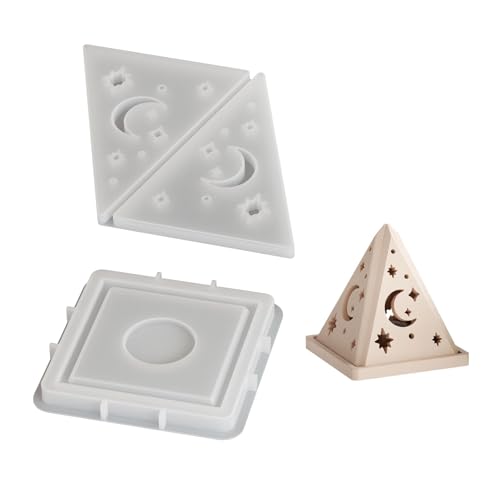Premium Silicon Candlestick Form Silikonform Set Für Kerzenhalter Und Häuser Dekore Perfekt Für Kreatives Projekt von YiQinzcxg