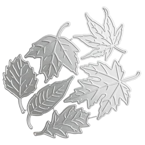 Stanzschablonen für Blätter, Prägeschablonen für Geburtstagskarten, DIY, Scrapbooking, Blatt-Stanzformen für Kartenherstellung, Herbstblatt-Stanzformen für Klassenzimmer, Ahornblatt-Stanzformen Stanzschablonen für Blätter, Prägeschablonen für Geburtstagskarten, DIY, Scrapbooking, Blatt-Stanzformen für Kartenherstellung, Herbstblatt-Stanzformen für Klassenzimmer, Ahornblatt-Stanzformen von YiQinzcxg