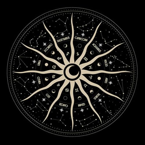 YiQinzcxg Astrologys Tarots Stoffquadrate Pendel Wahrscheinlichkeit Altäre Tischdecke Für Anfänger Und Erfahrene Leser von YiQinzcxg