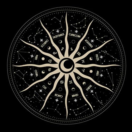 YiQinzcxg Astrologys Tarots Stoffquadrate Pendel Wahrscheinlichkeit Altäre Tischdecke Für Anfänger Und Erfahrene Leser von YiQinzcxg