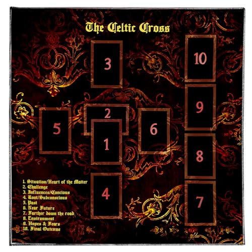 YiQinzcxg Divinations Tischdecke Lesekarte Astrologys Tarot Karte Tischdecke Altars Stoff Givinationen Brettspielzubehör YiQinzcxg Divinations Tischdecke Lesekarte Astrologys Tarot Karte Tischdecke Altars Stoff Givinationen Brettspielzubehör von YiQinzcxg