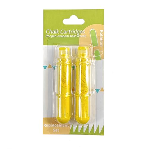 YiQinzcxg Nähen Stoffkreide Marker Stift Geformtes Kreiderad Löschbarer Stoff Schneiderstift Crafting Werkzeug Für Baumwollstift Förster Radmarker Löschable Schneider von YiQinzcxg