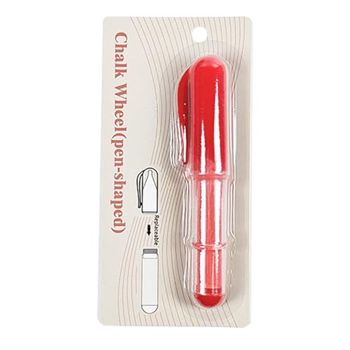 YiQinzcxg Nähen Stoffkreide Marker Stift Geformtes Kreiderad Löschbarer Stoff Schneiderstift Crafting Werkzeug Für Baumwollstift Förster Radmarker Löschable Schneider von YiQinzcxg