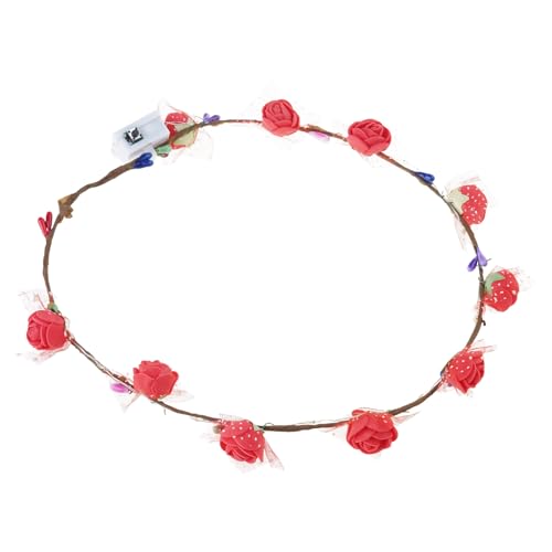 YiQinzcxg Set Von 10 Beleuchteten Blumenkronen Einzigartige Blumenkopfscheiben Ornament Für Festivalanlass Und Tanz Nachtclub Leuchte Stirnbänder von YiQinzcxg