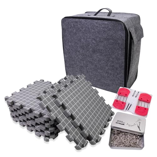 YiQinzcxg Stricken Blockierkissen Strick Blockieren Von Kammstnadernattel Nadel Set Zum Häkelstricken 32x32 cm Strickblockierungschaummatte YiQinzcxg Stricken Blockierkissen Strick Blockieren Von Kammstnadernattel Nadel Set Zum Häkelstricken 32x32 cm Strickblockierungschaummatte von YiQinzcxg